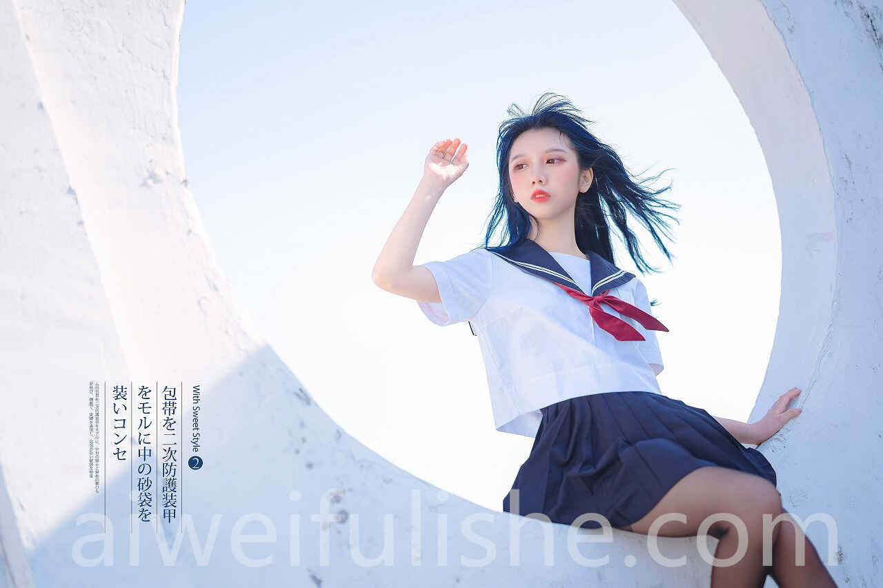 果咩酱w-jk服[13P-25M] JK制服-第1张