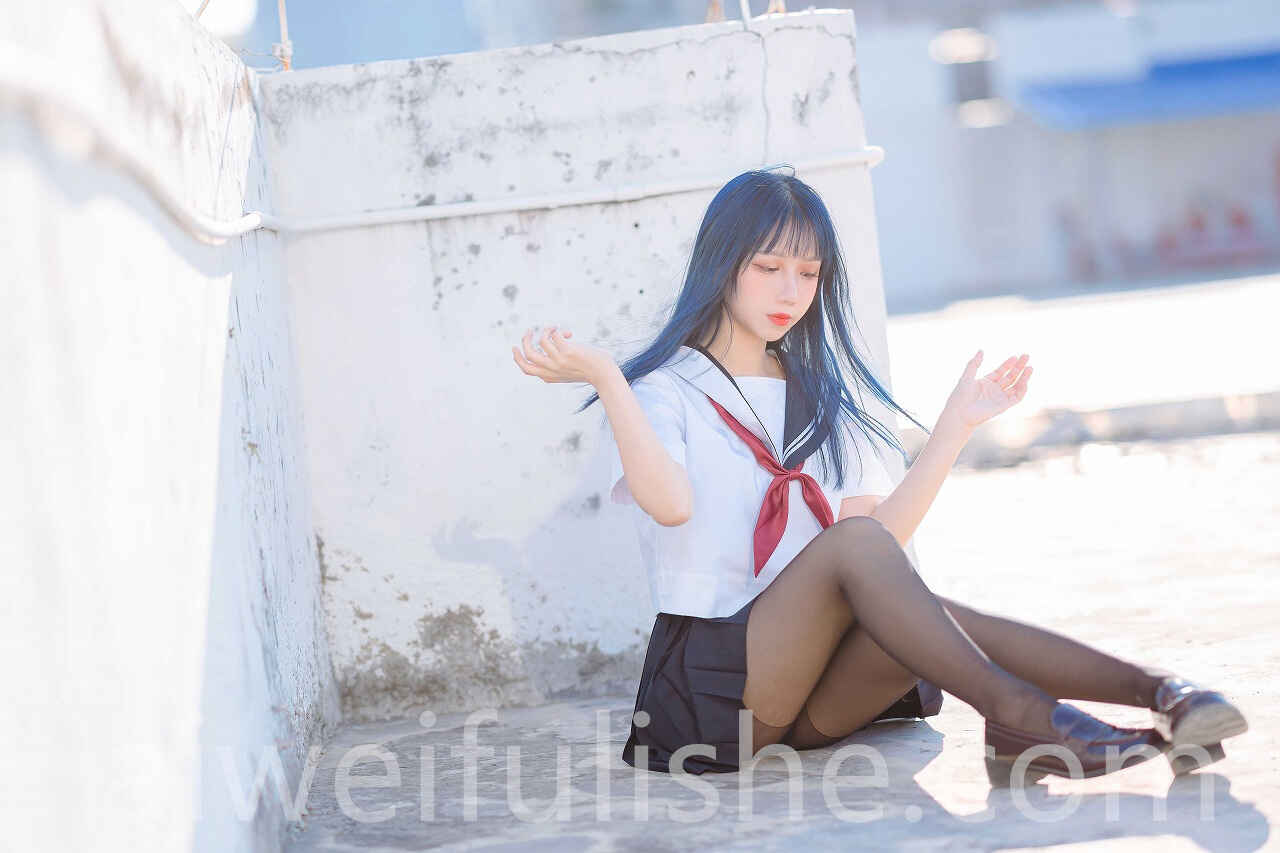 果咩酱w-jk服[13P-25M] JK制服-第5张