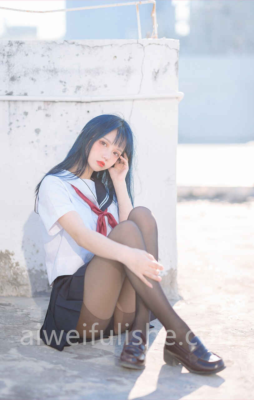 果咩酱w-jk服[13P-25M] JK制服-第6张