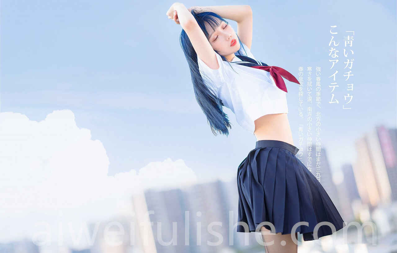 果咩酱w-jk服[13P-25M] JK制服-第4张