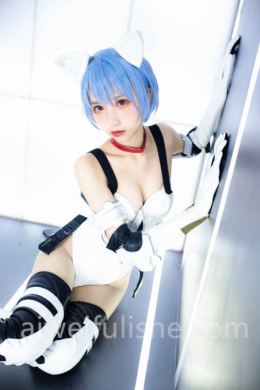 果咩酱w-绫波丽 [18P-290MB] cosplay美女-第5张