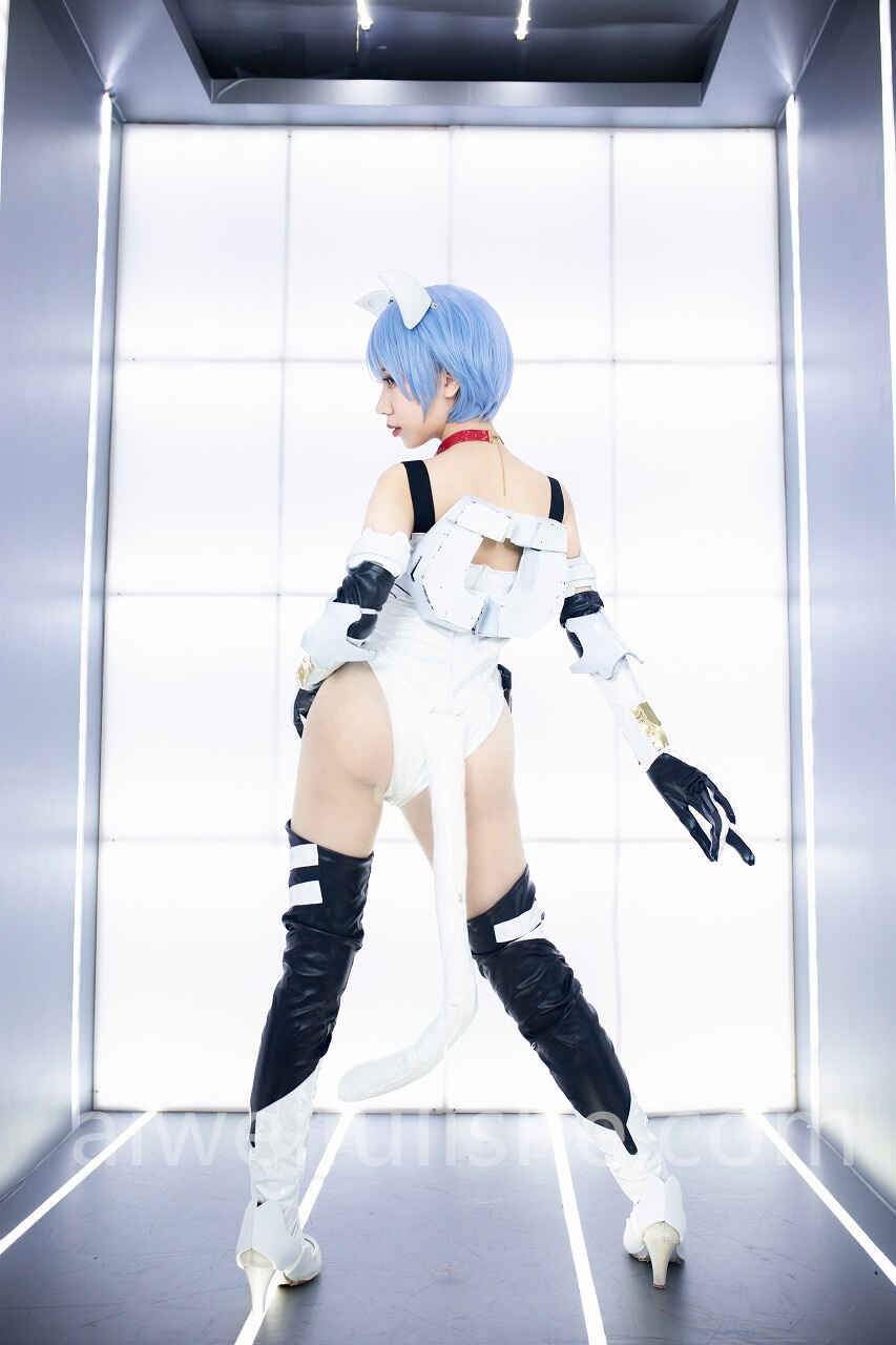果咩酱w-绫波丽 [18P-290MB] cosplay美女-第1张