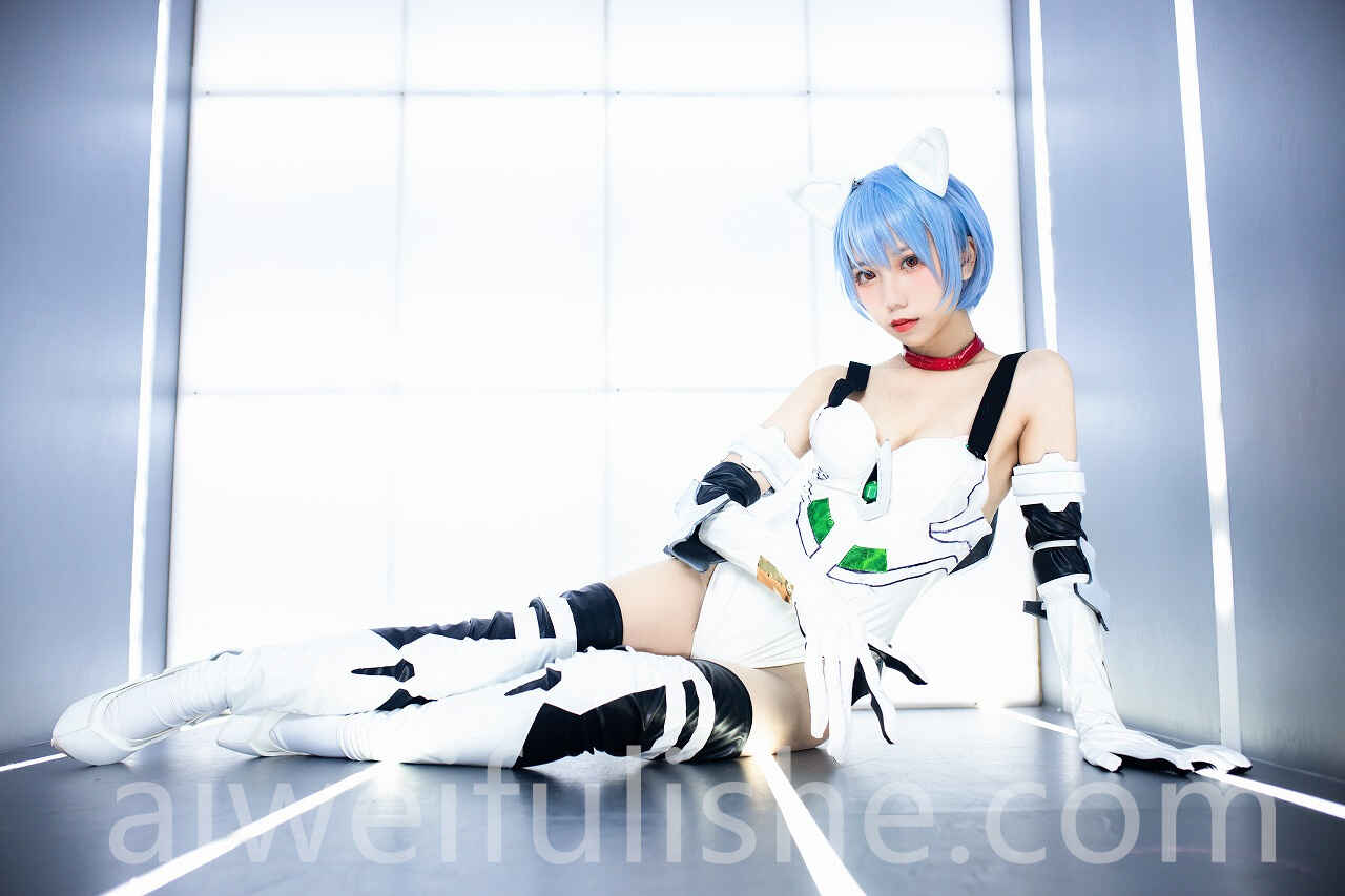 果咩酱w-绫波丽 [18P-290MB] cosplay美女-第3张
