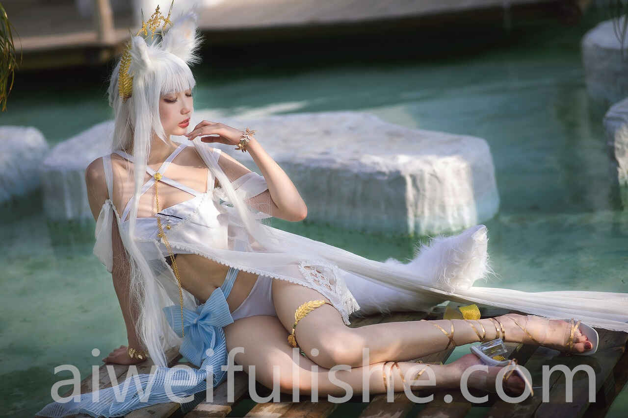 周叽是可爱兔兔-白金泳装 [23P-339MB] cosplay美女-第6张