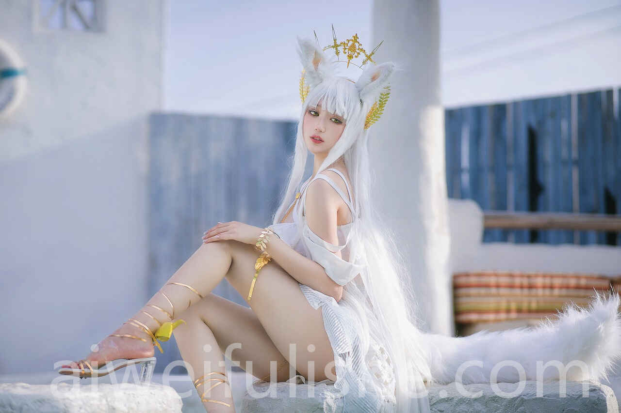 周叽是可爱兔兔-白金泳装 [23P-339MB] cosplay美女-第5张