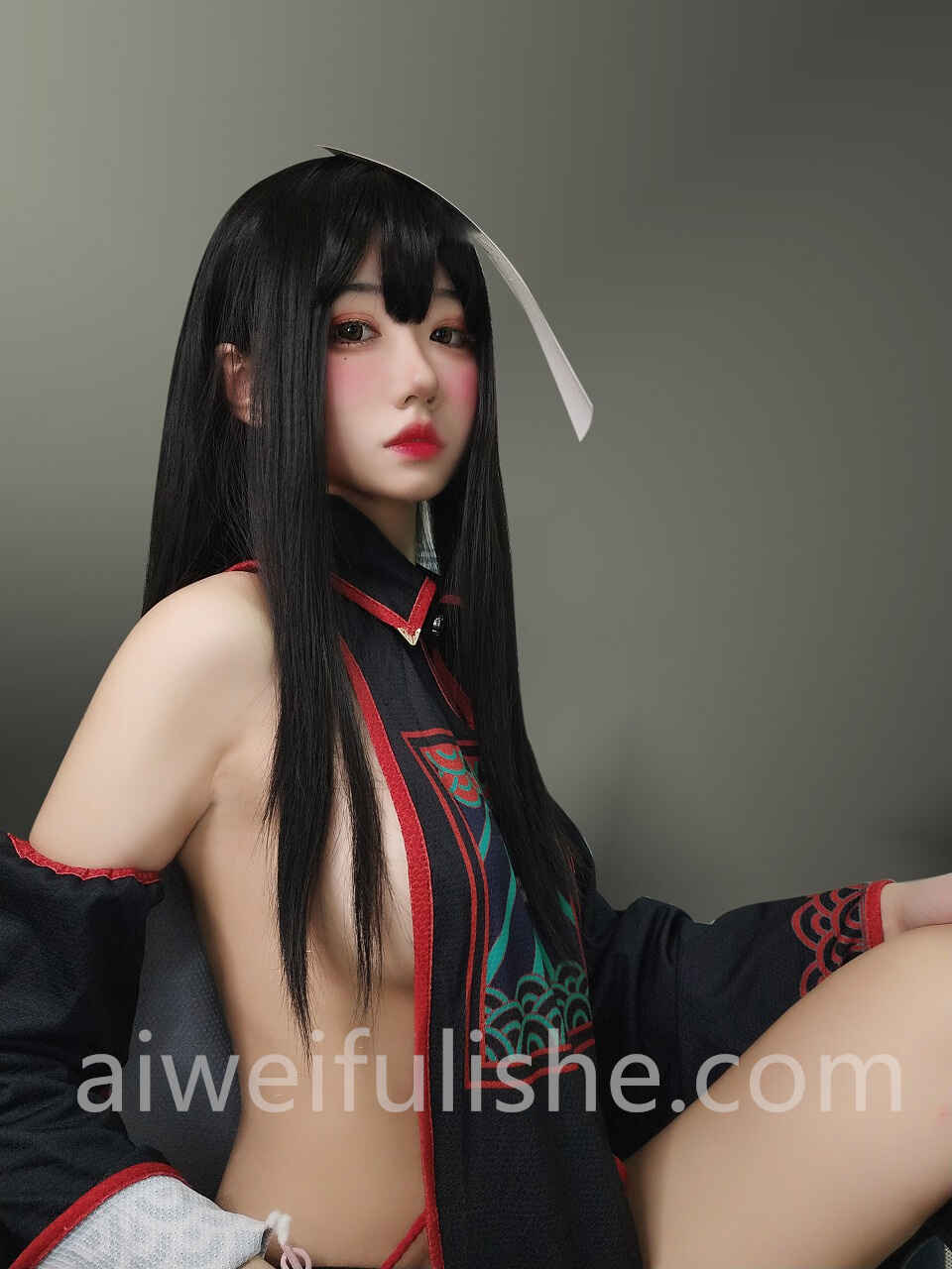 猫君君_MaoJun-小僵尸 [14P-65MB] cosplay美女-第5张