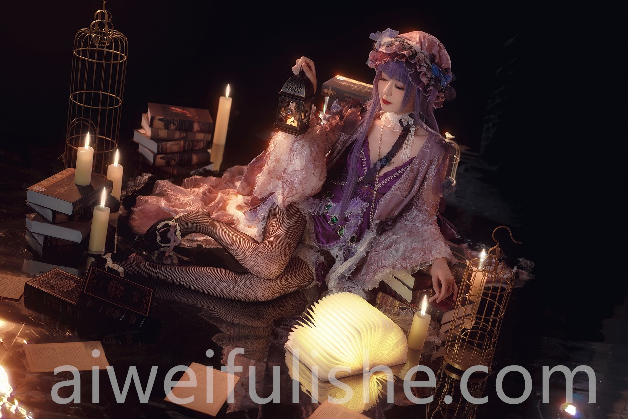 弥音音-帕秋莉[40p472M] cosplay美女-第2张