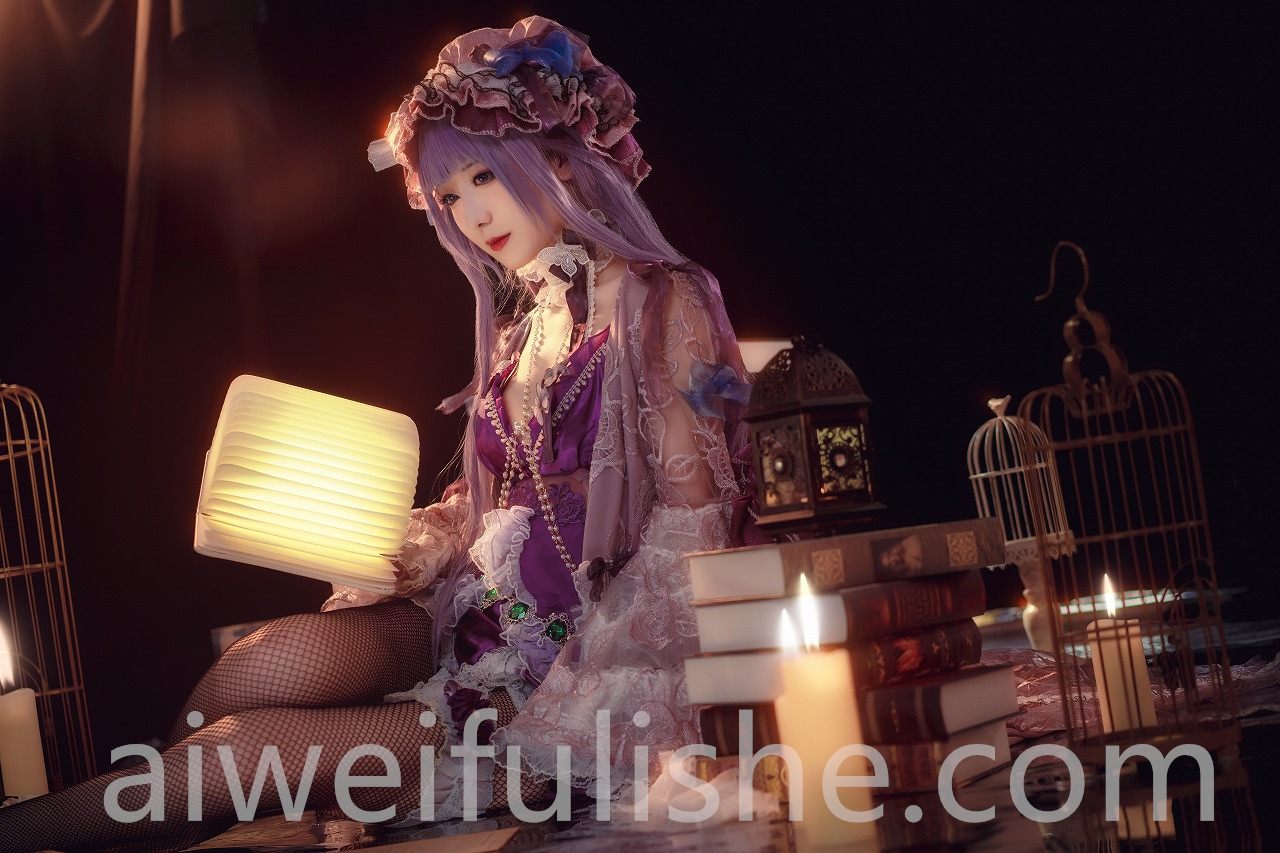 弥音音-帕秋莉[40p472M] cosplay美女-第3张