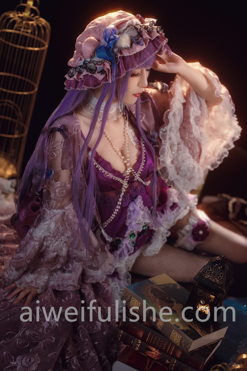 弥音音-帕秋莉[40p472M] cosplay美女-第4张