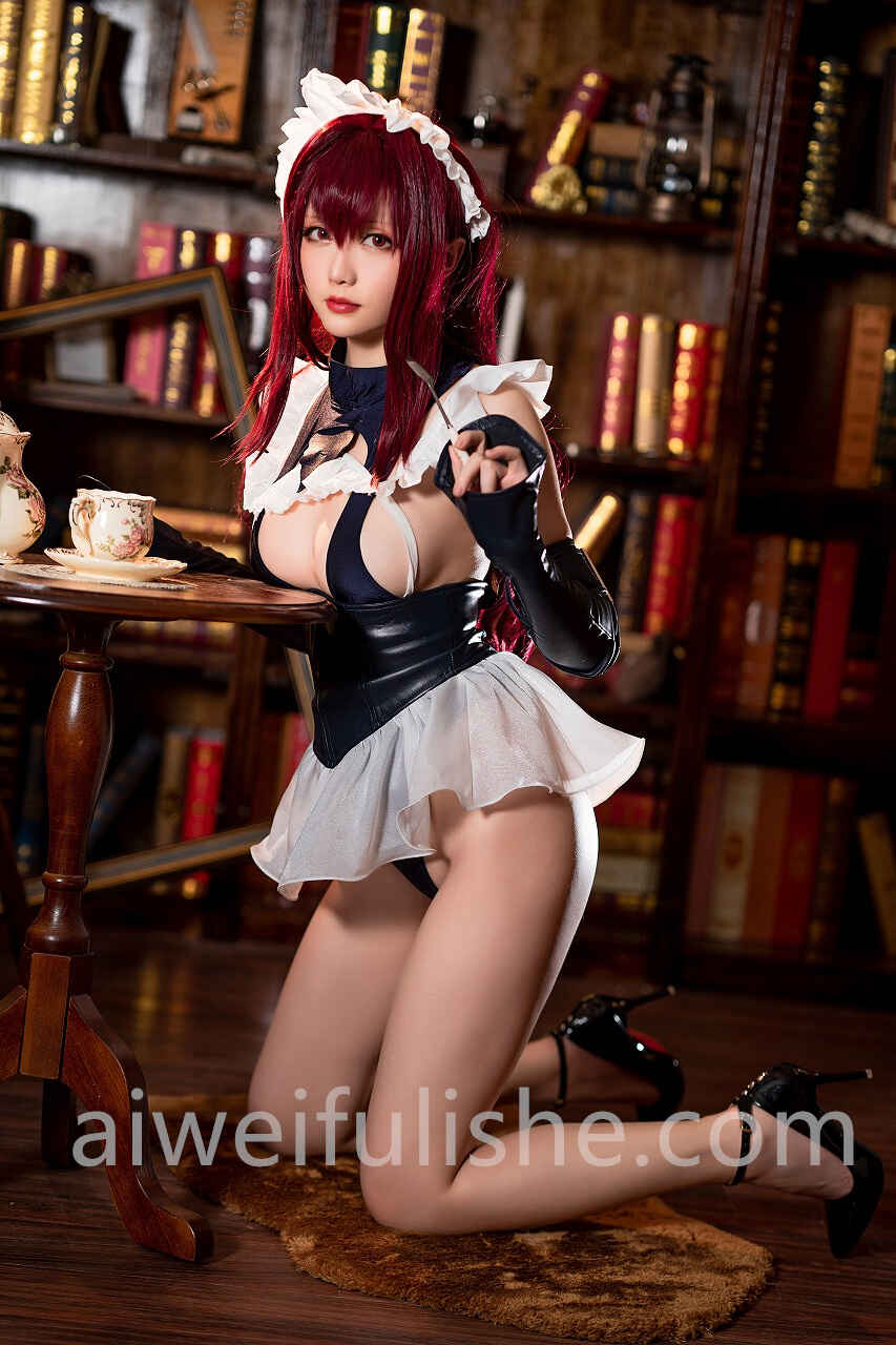 星之迟迟-斯卡哈同人&Z23婚纱 [1501V-1.75GB] cosplay美女-第7张