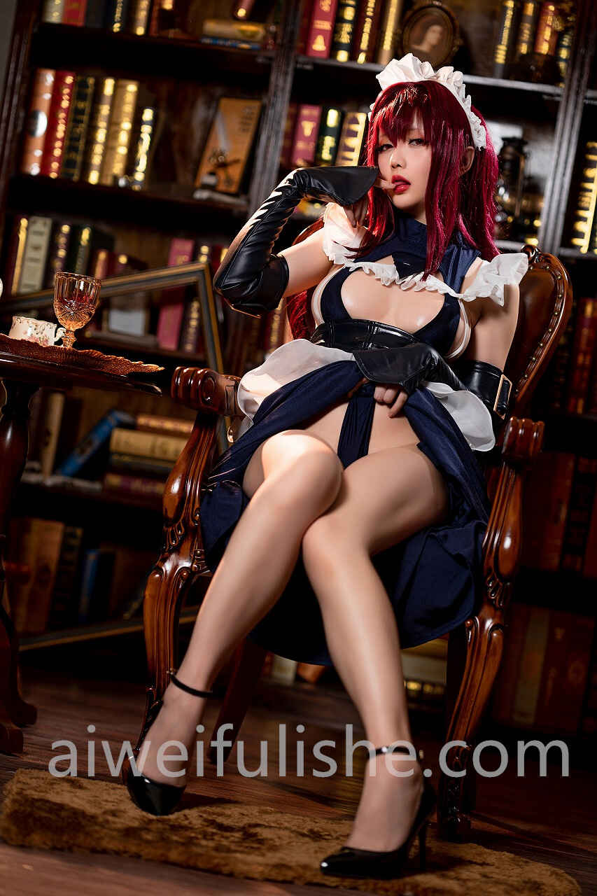 星之迟迟-斯卡哈同人&Z23婚纱 [1501V-1.75GB] cosplay美女-第3张