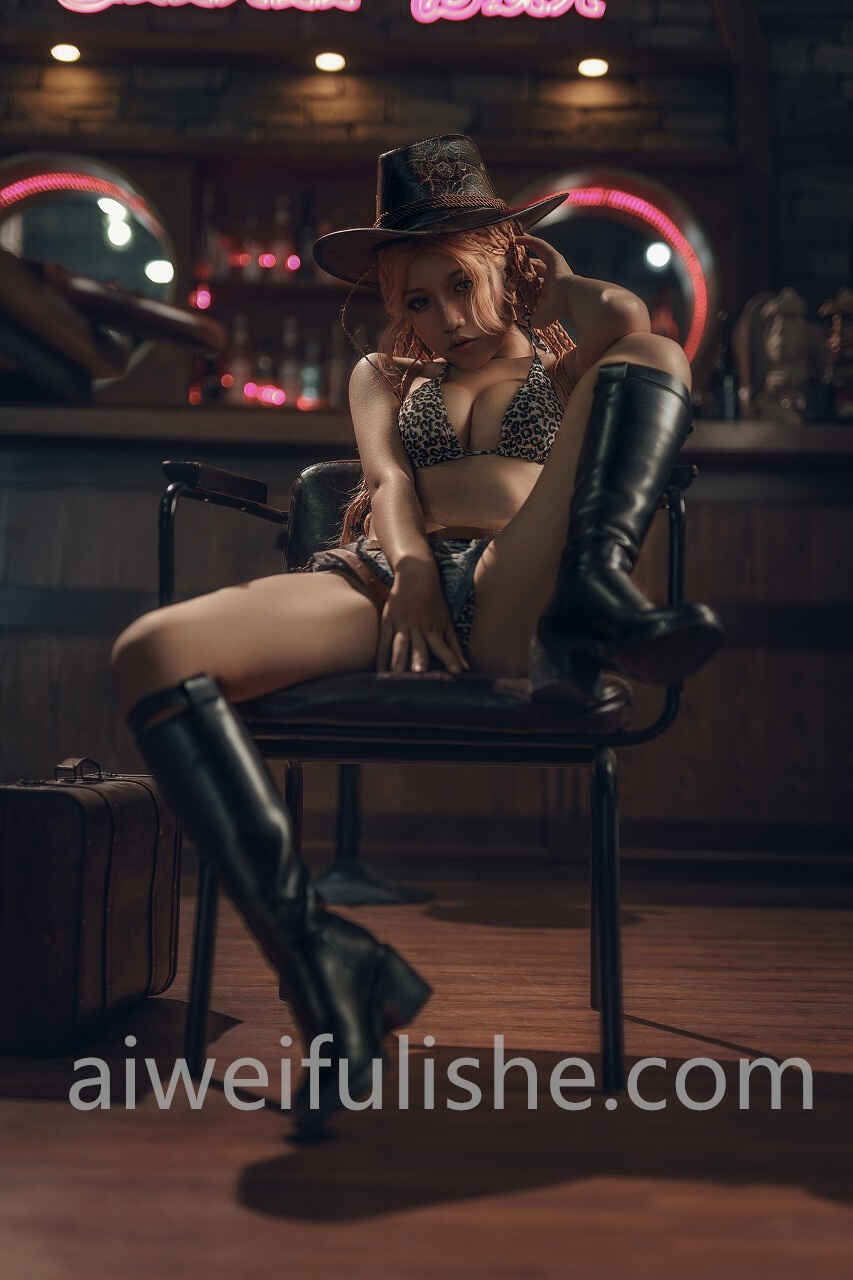一笑芳香沁-牛仔豹女[22P-304MB] cosplay美女-第6张
