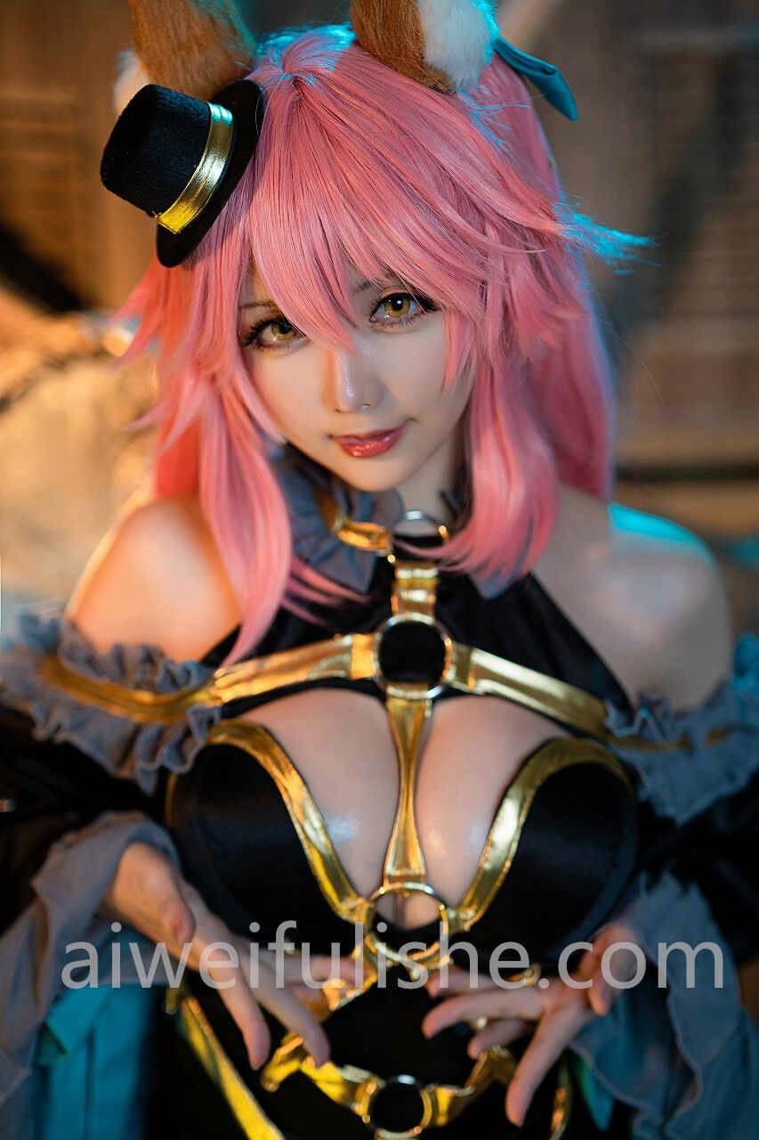星之迟迟-阴阳师玉藻前【21p94M】 cosplay美女-第5张
