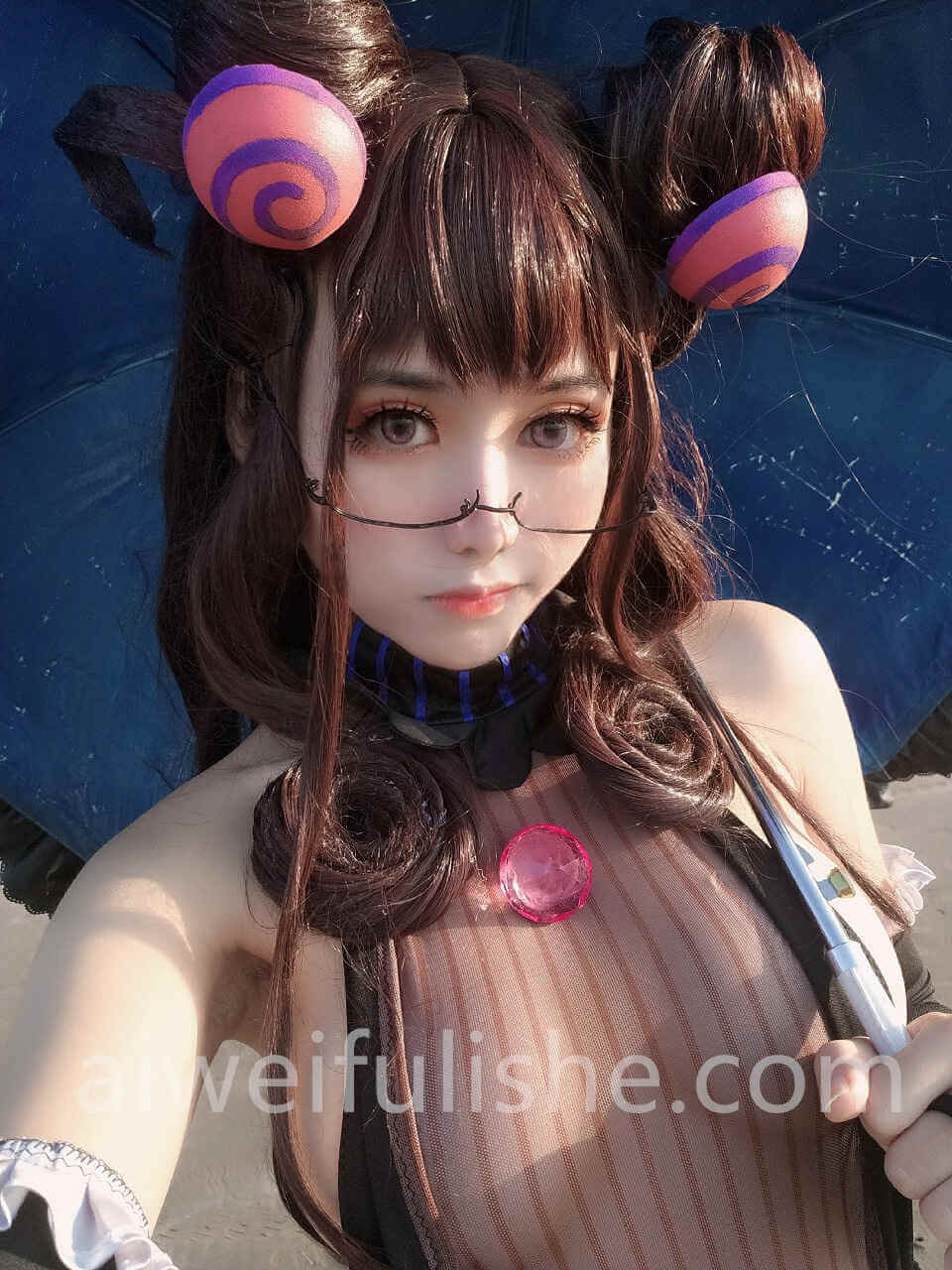 一笑芳香沁-紫式部 [30P-82MB] cosplay美女-第1张