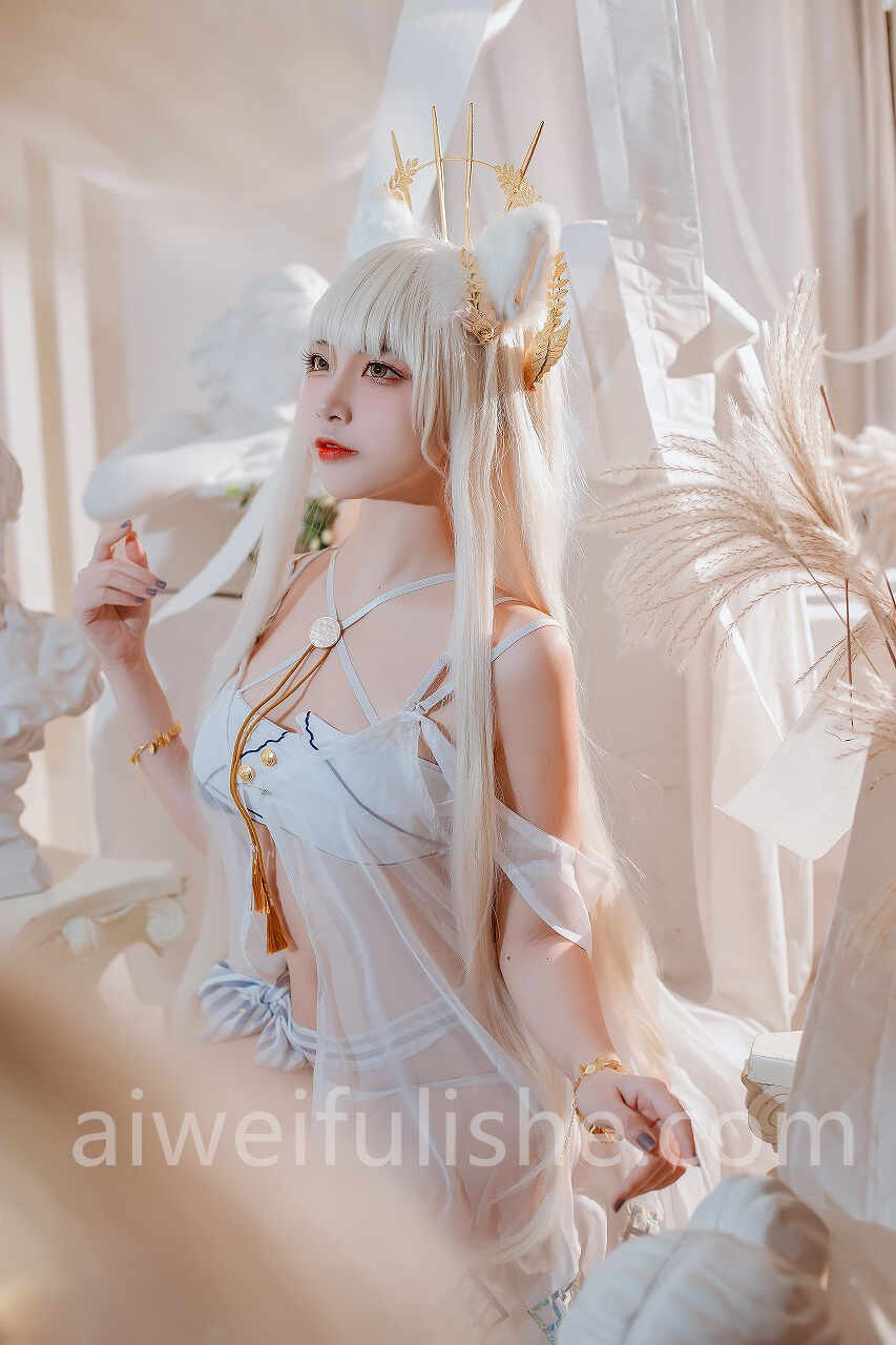 二佐Nisa-2月铁粉福利 方舟白金泳装 [16P-86MB] cosplay美女-第4张