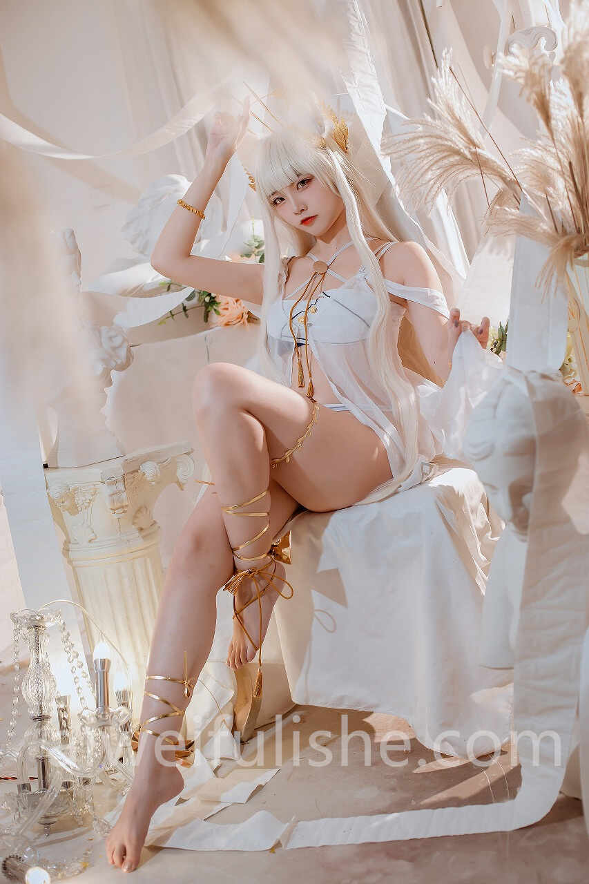 二佐Nisa-2月铁粉福利 方舟白金泳装 [16P-86MB] cosplay美女-第2张