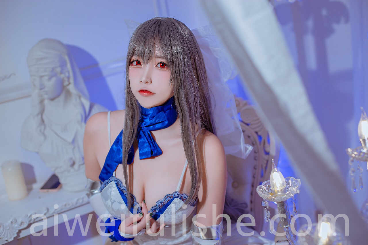 二佐Nisa-碧蓝路易九礼服 [29P-495MB] cosplay美女-第6张