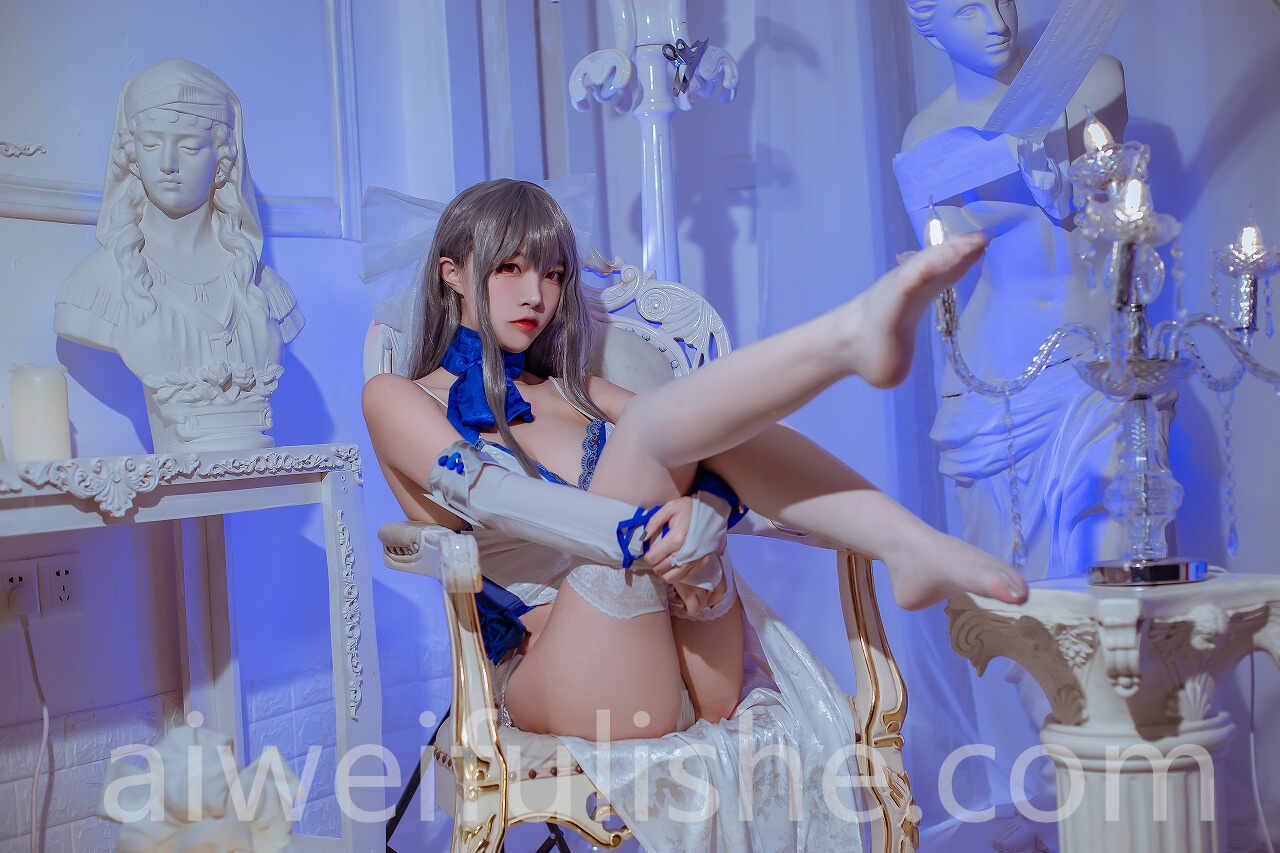 二佐Nisa-碧蓝路易九礼服 [29P-495MB] cosplay美女-第6张