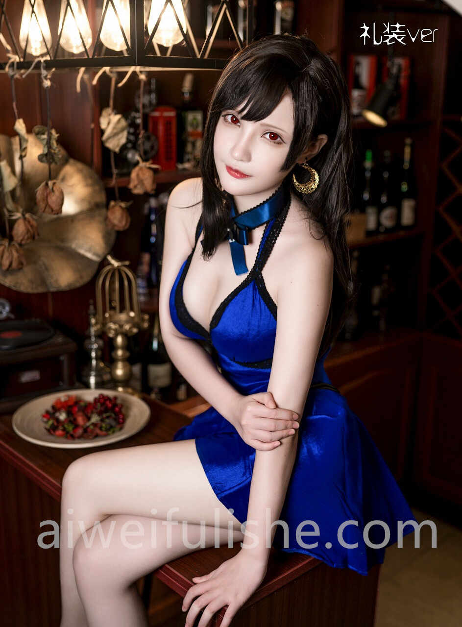 千夜未来（Senya Miku） -蒂法连衣裙 [20P-42MB] cosplay美女-第2张