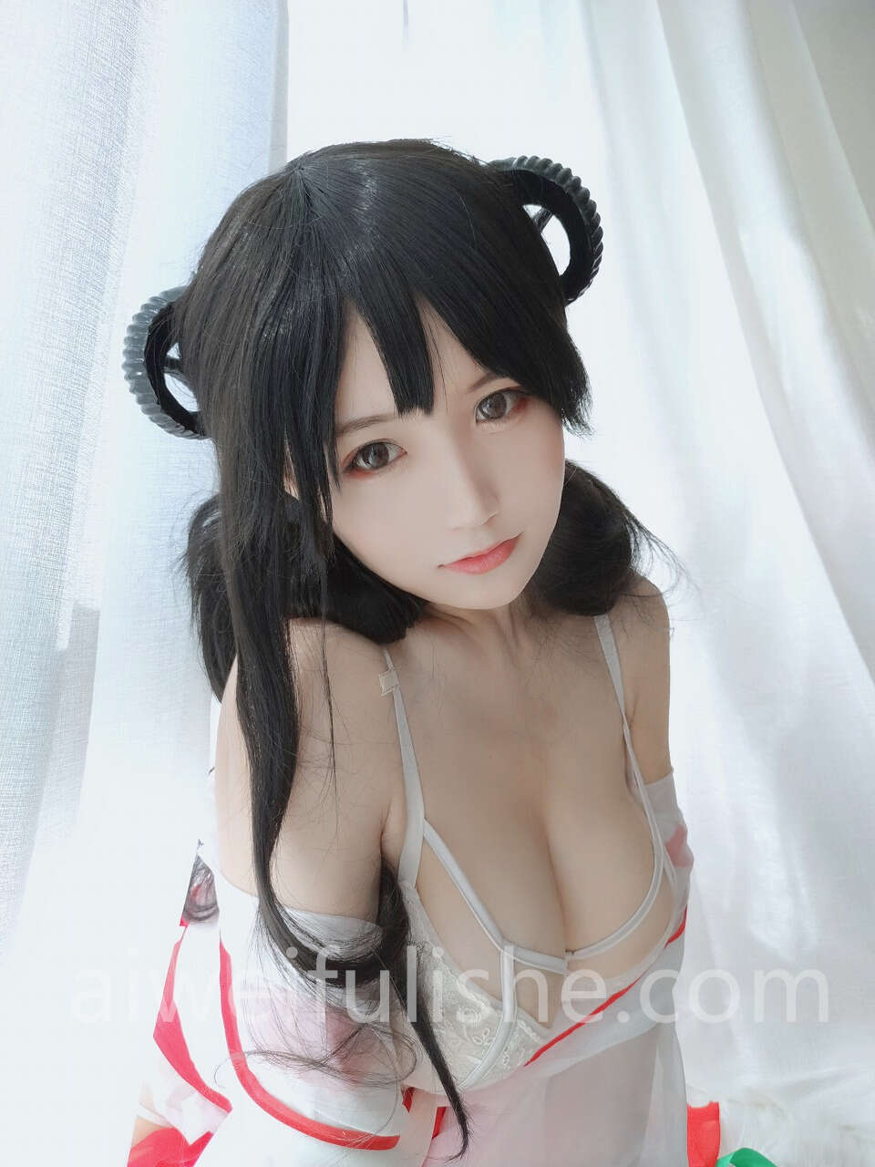 小仓千代w-巫女DLC[31p66M] cosplay美女-第7张