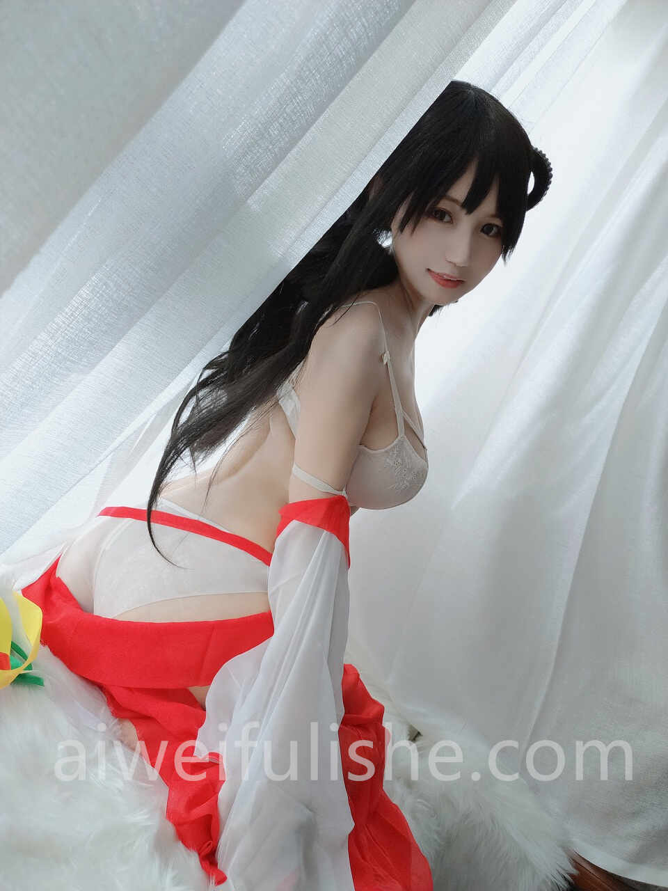 小仓千代w-巫女DLC [31P-66MB] cosplay美女-第2张