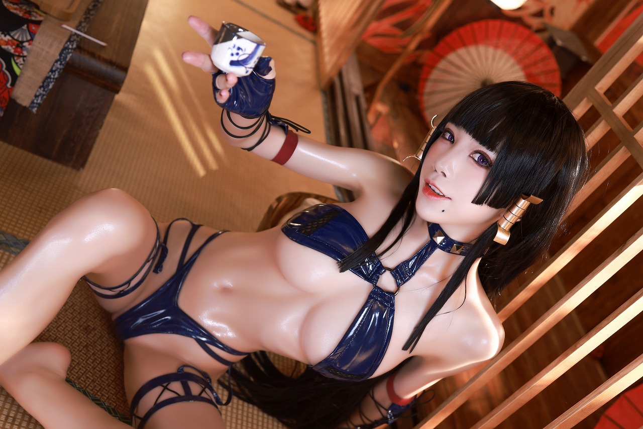水淼aqua-女天狗[68P81.9M] cosplay美女-第2张