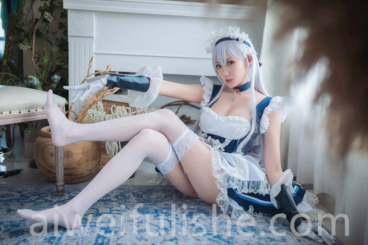 瓜希酱-贝尔法斯特 [31P-126MB] cosplay美女-第5张