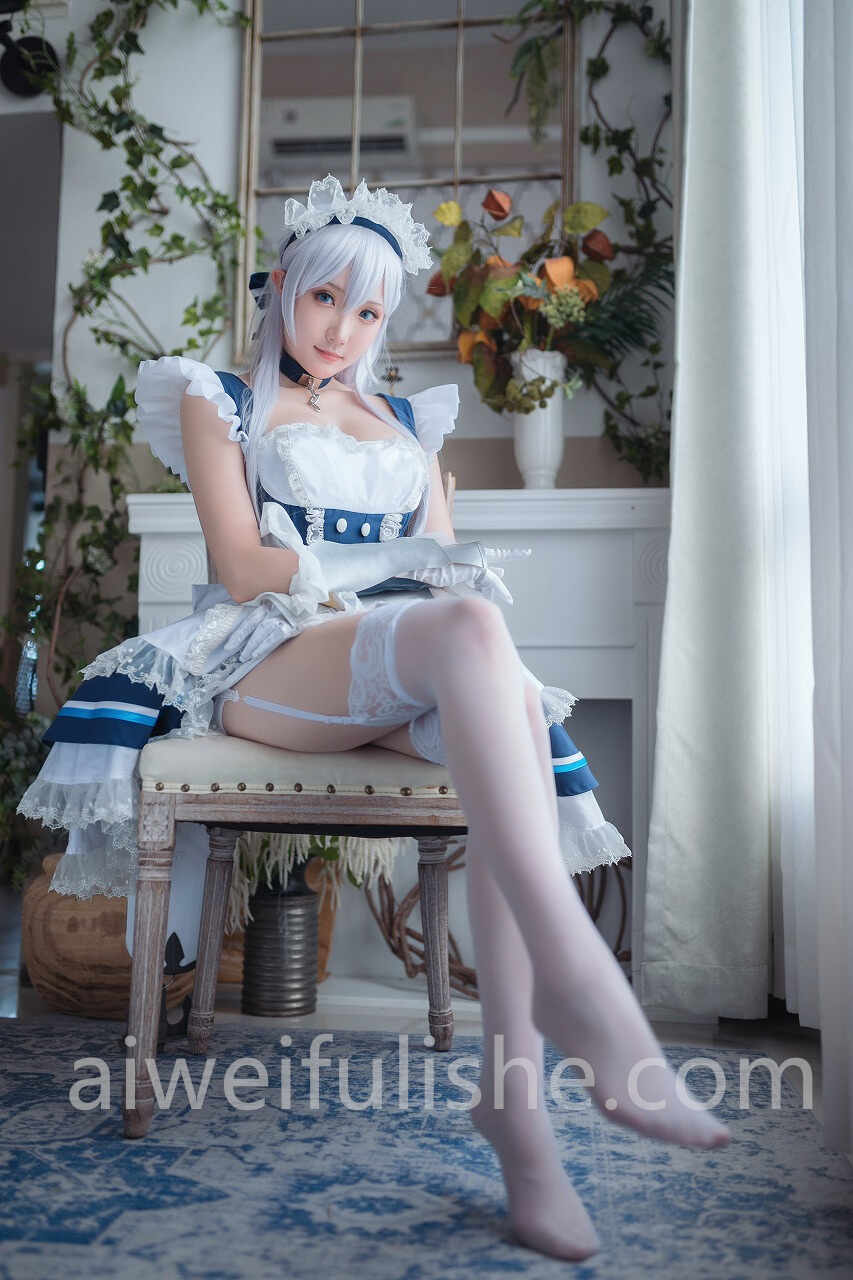 瓜希酱-贝尔法斯特 [31P-126MB] cosplay美女-第7张