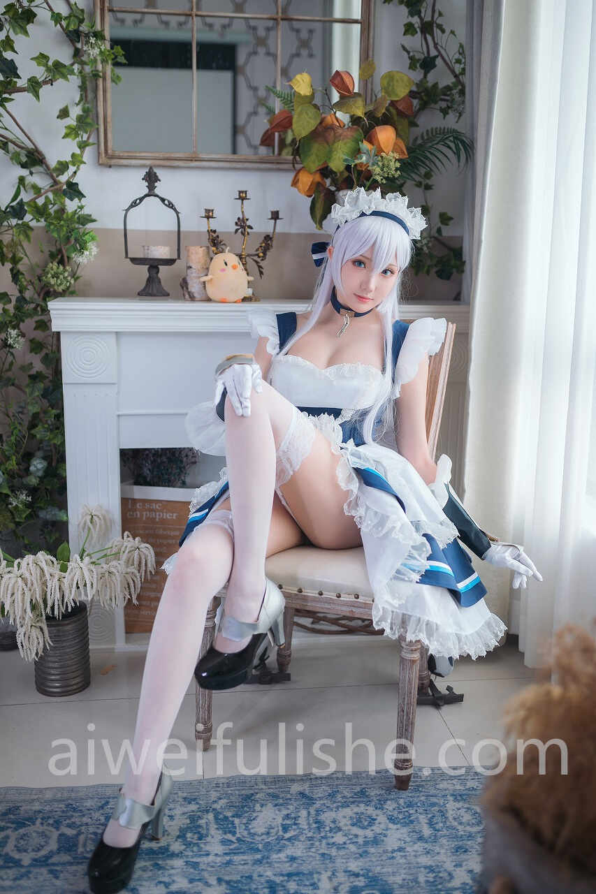 瓜希酱-贝尔法斯特 [31P-126MB] cosplay美女-第5张