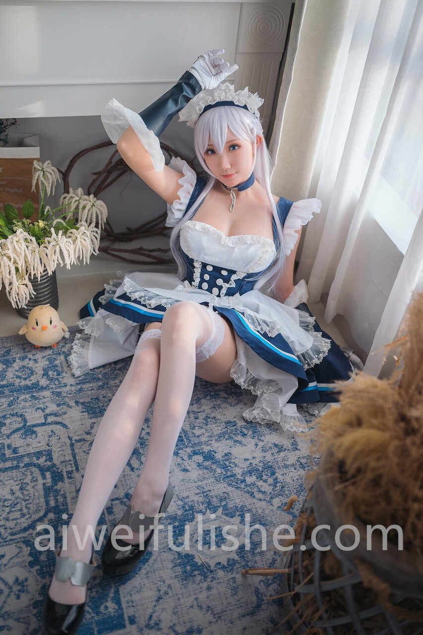 瓜希酱-贝尔法斯特 [31P-126MB] cosplay美女-第2张