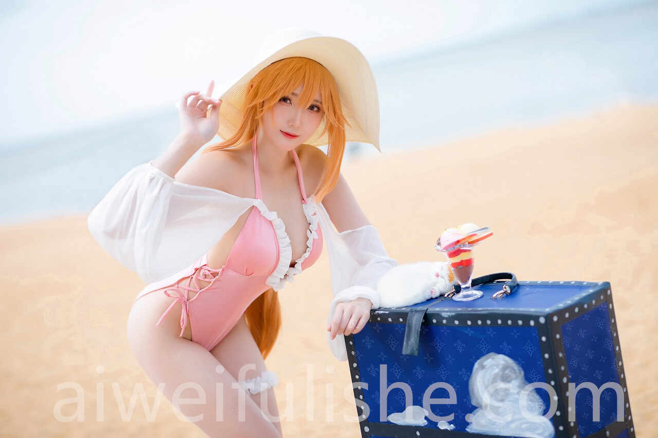 瓜希酱-黎塞留 [32P-143MB] cosplay美女-第1张