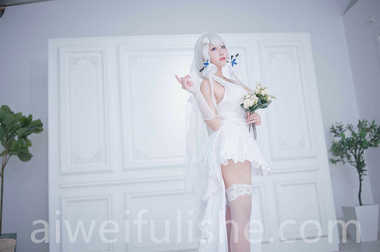 穆零Mu0-光辉婚纱[43P221MB] cosplay美女-第3张