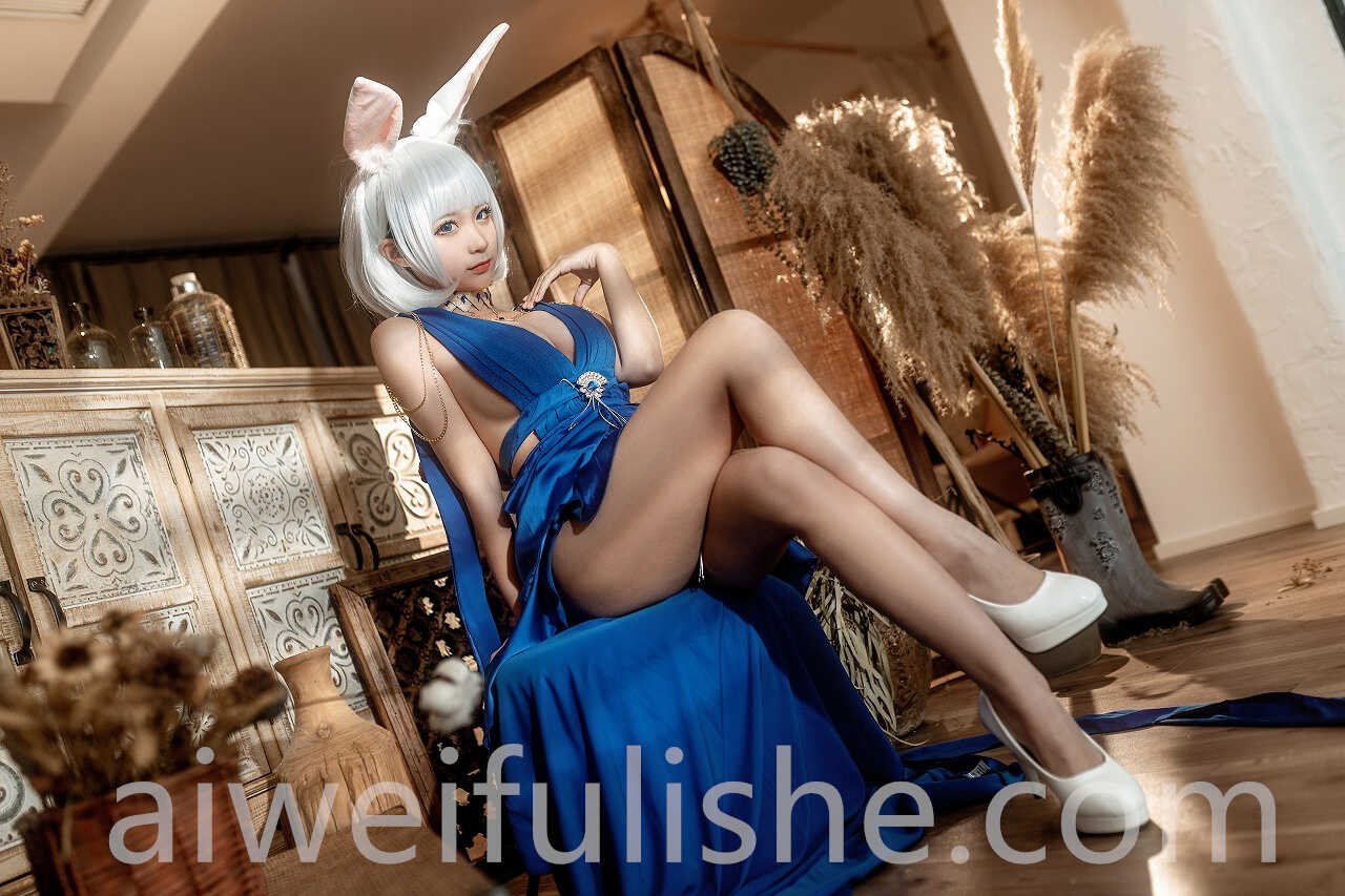 蠢沫沫-碧蓝航线 加贺[40p489M] cosplay美女-第7张