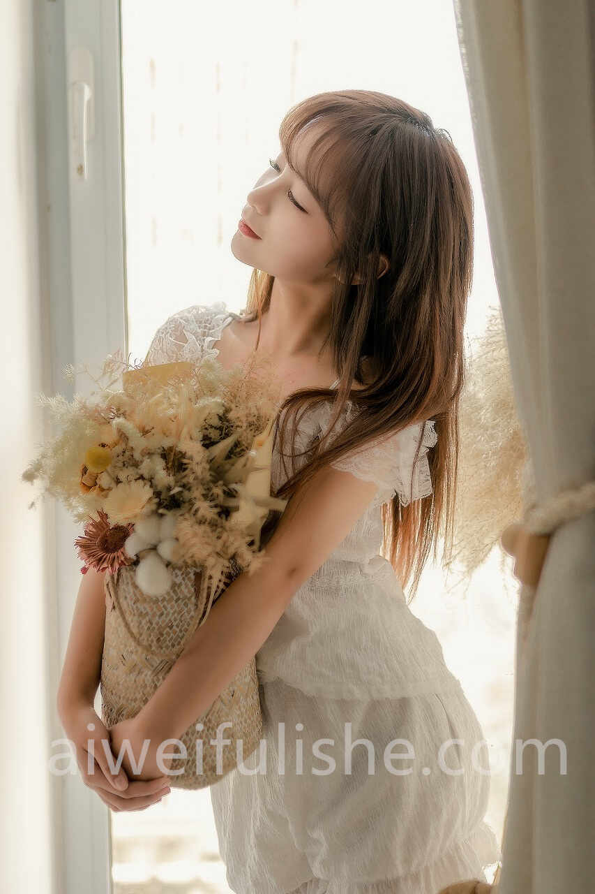 蠢沫沫-大象 白睡衣[29p271M] cosplay美女-第4张