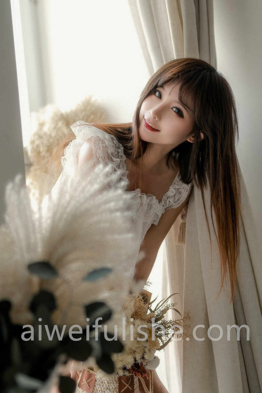 蠢沫沫-大象 白睡衣[29p271M] cosplay美女-第6张
