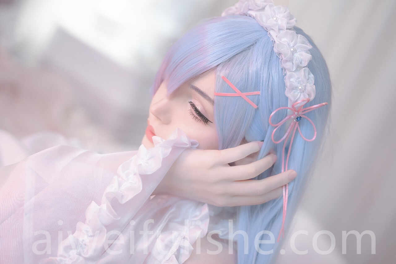Sayathefox-蕾姆 [12P-364MB] cosplay美女-第7张