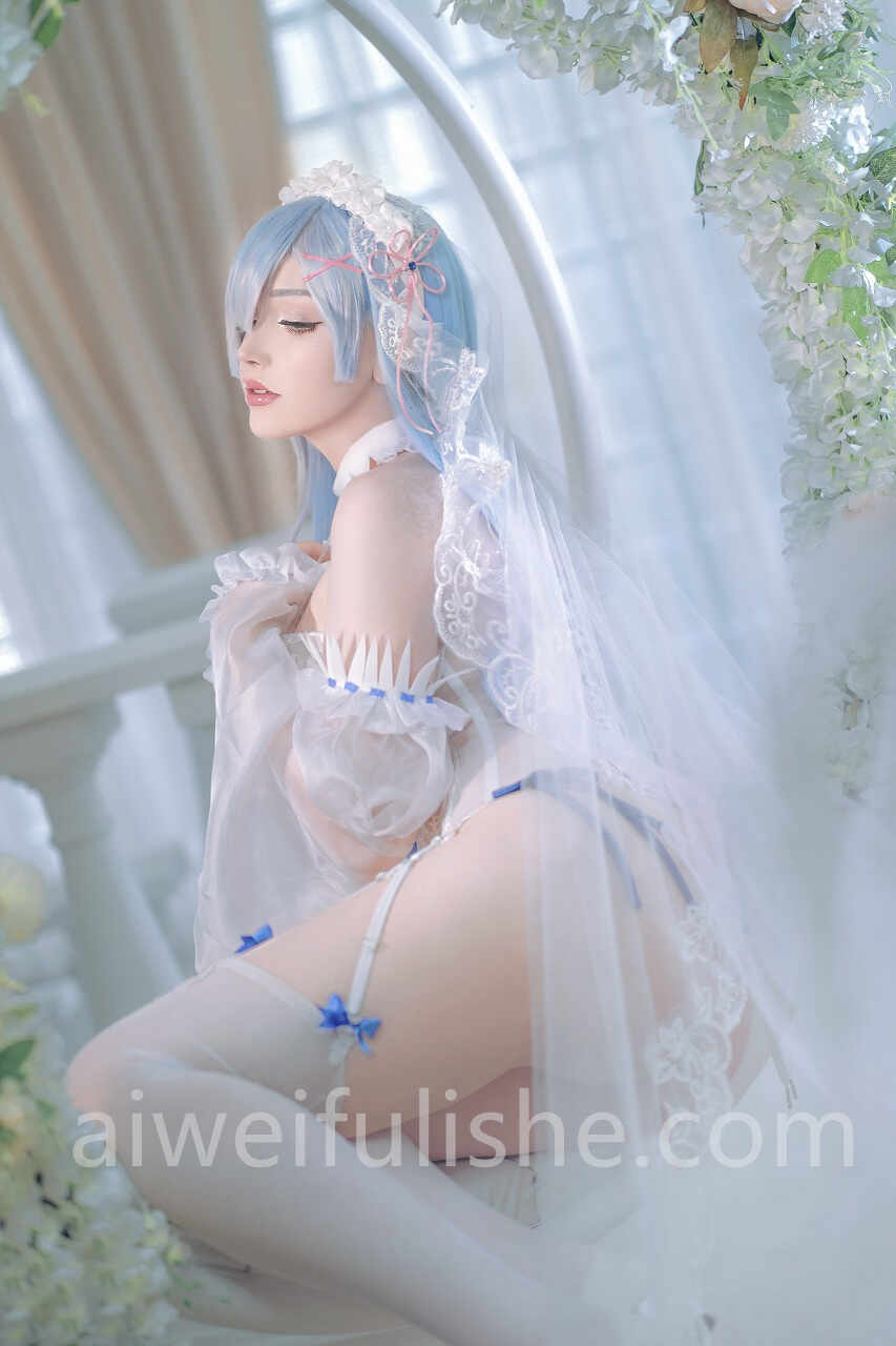 Sayathefox-蕾姆 [12P-364MB] cosplay美女-第2张