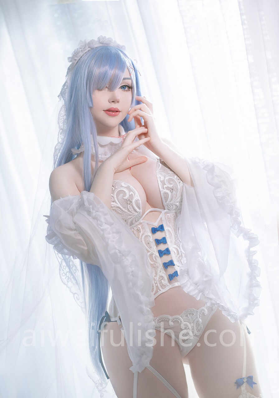Sayathefox-蕾姆 [12P-364MB] cosplay美女-第3张
