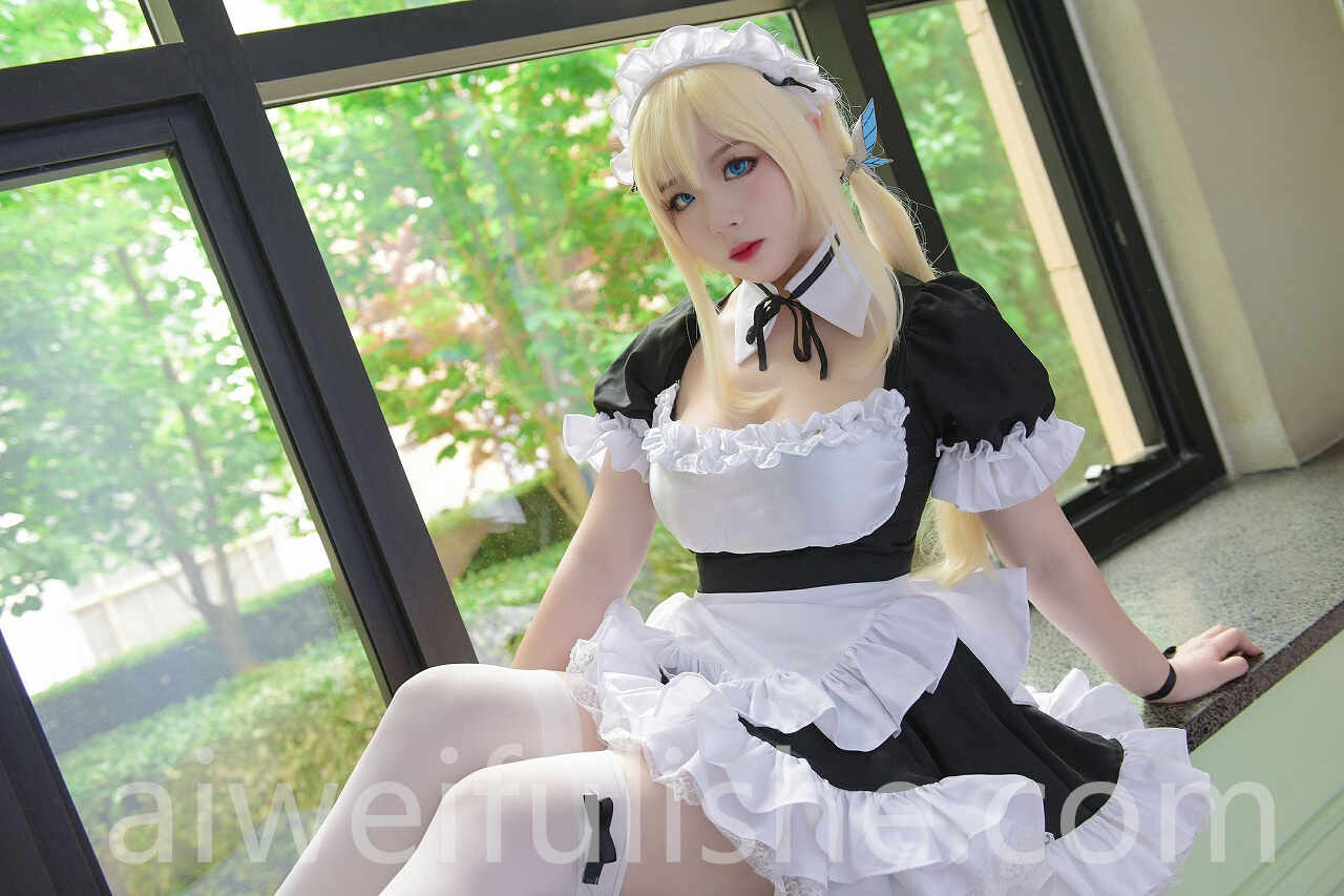 皮皮奶可可爱了啦-柏崎星奈女仆 [35P-96MB] cosplay美女-第1张
