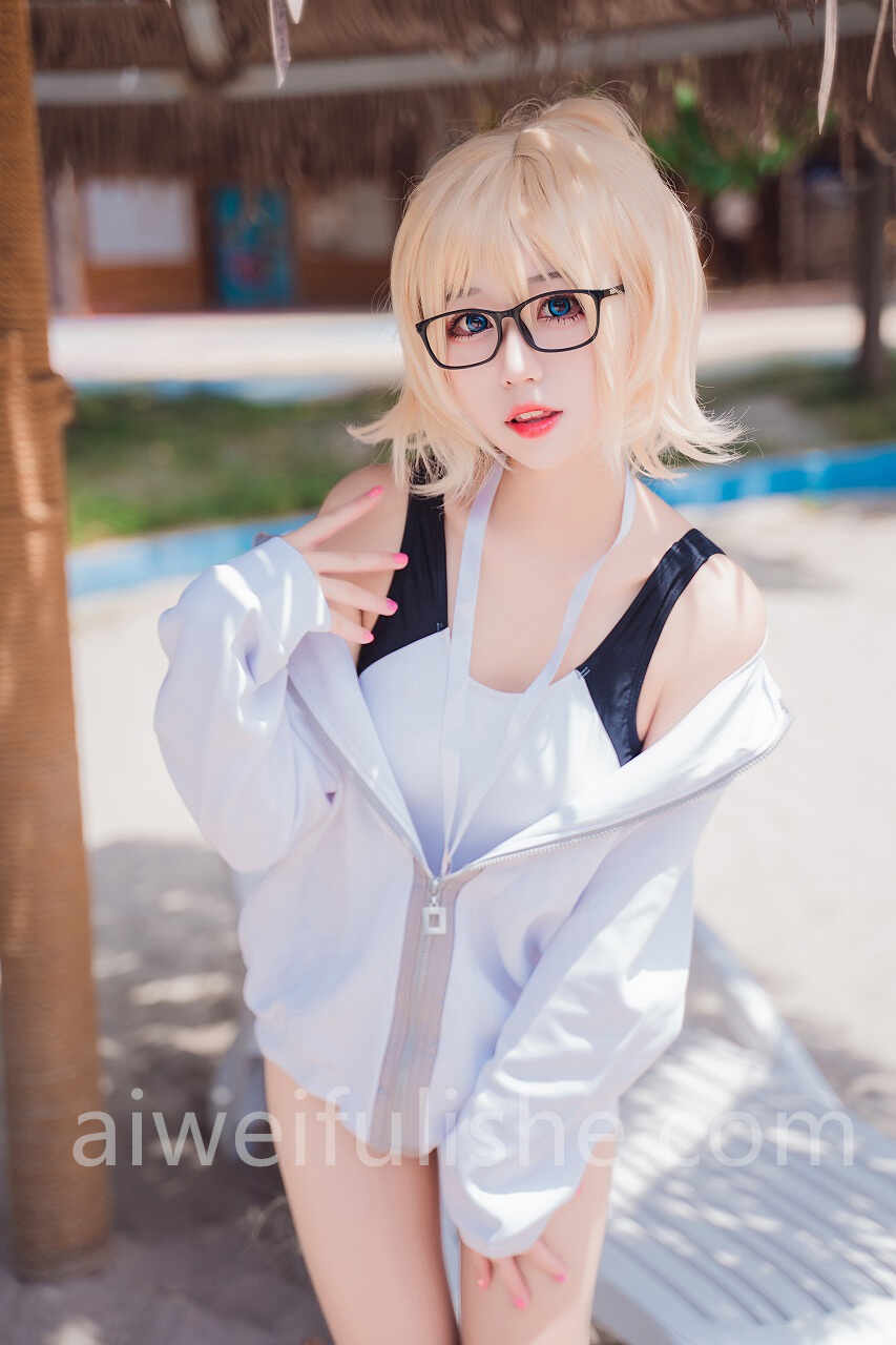猫君君_MaoJun-贞德竞技泳装 [46P-604MB] cosplay美女-第6张