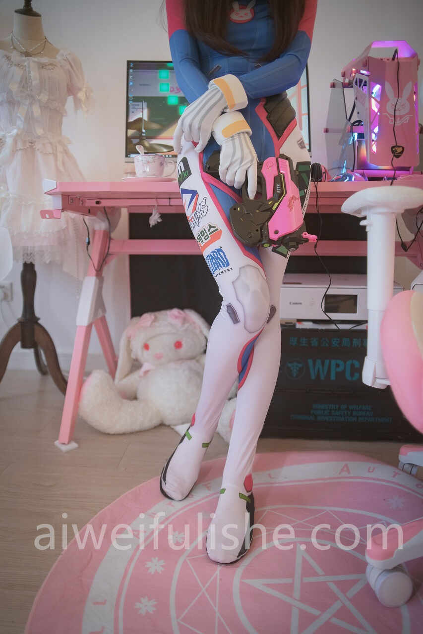 木花琳琳是勇者-オーバーウォッチD.VA [52P3V-2.45GB] cosplay美女-第3张