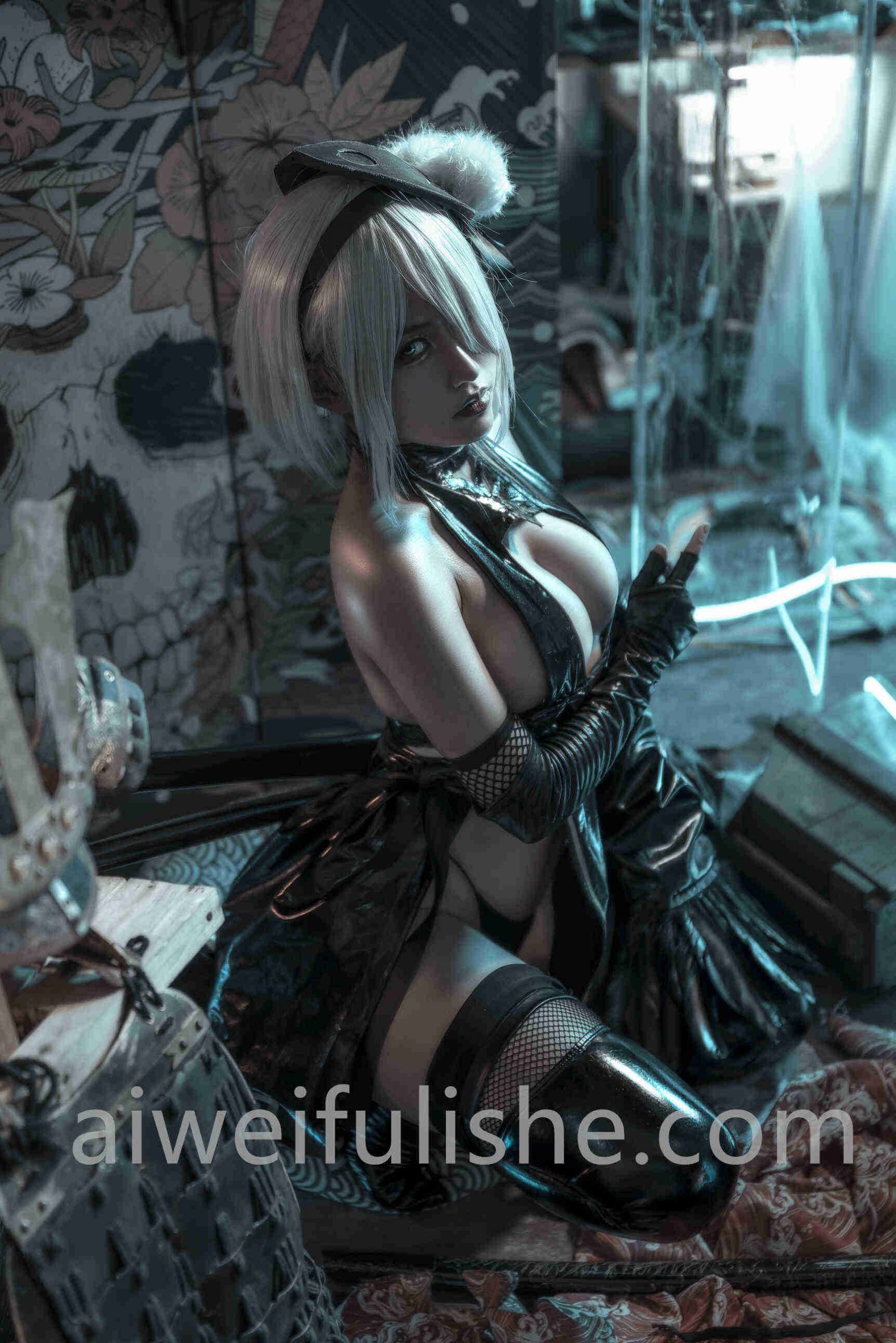 一笑芳香沁-2B忍者[25P-89MB] cosplay美女-第3张