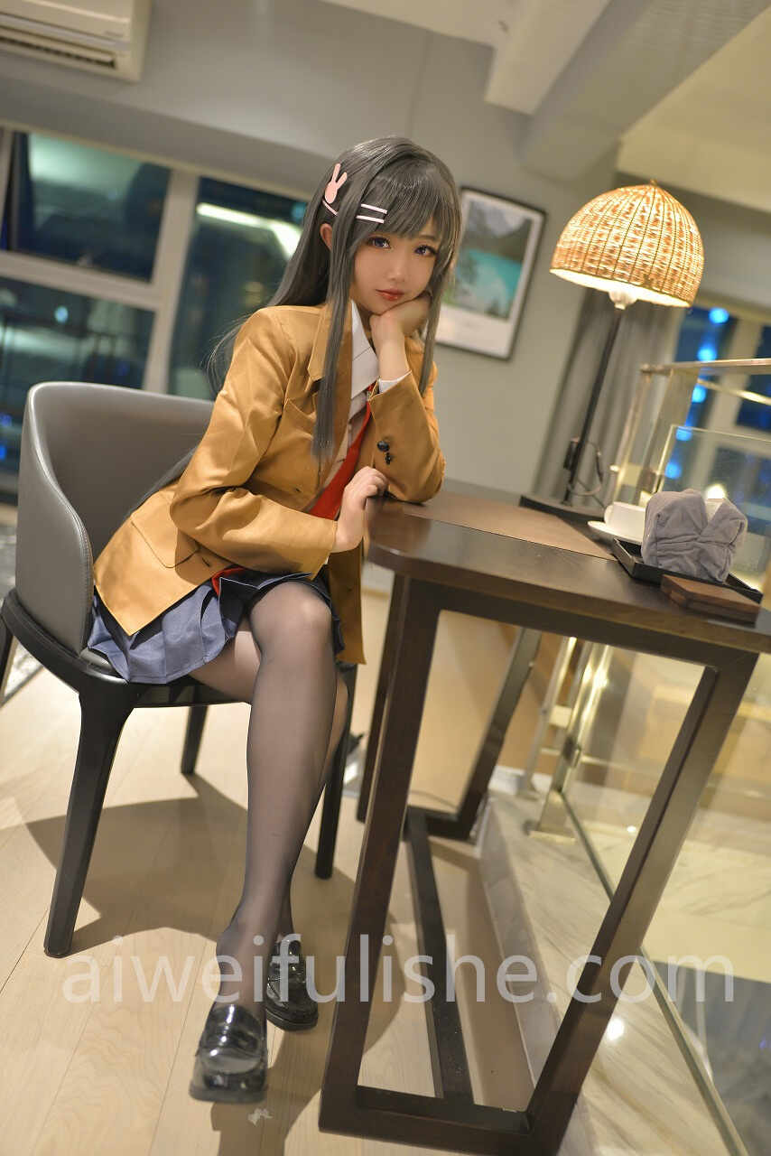 雪琪SAMA -麻衣制服兔女郎 [58P-516MB] cosplay美女-第8张