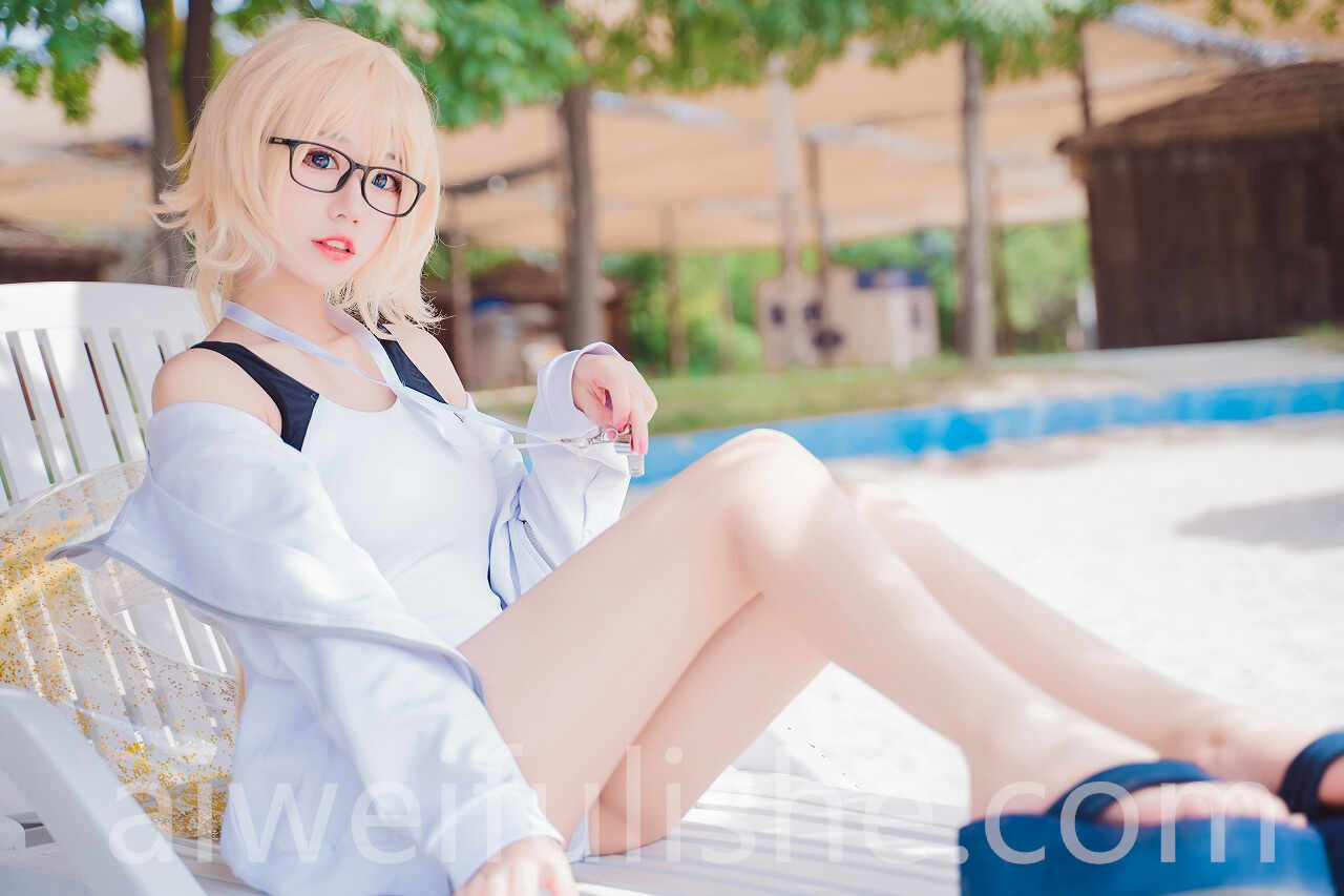 猫君君_MaoJun-贞德竞技泳装 [46P-604MB] cosplay美女-第3张