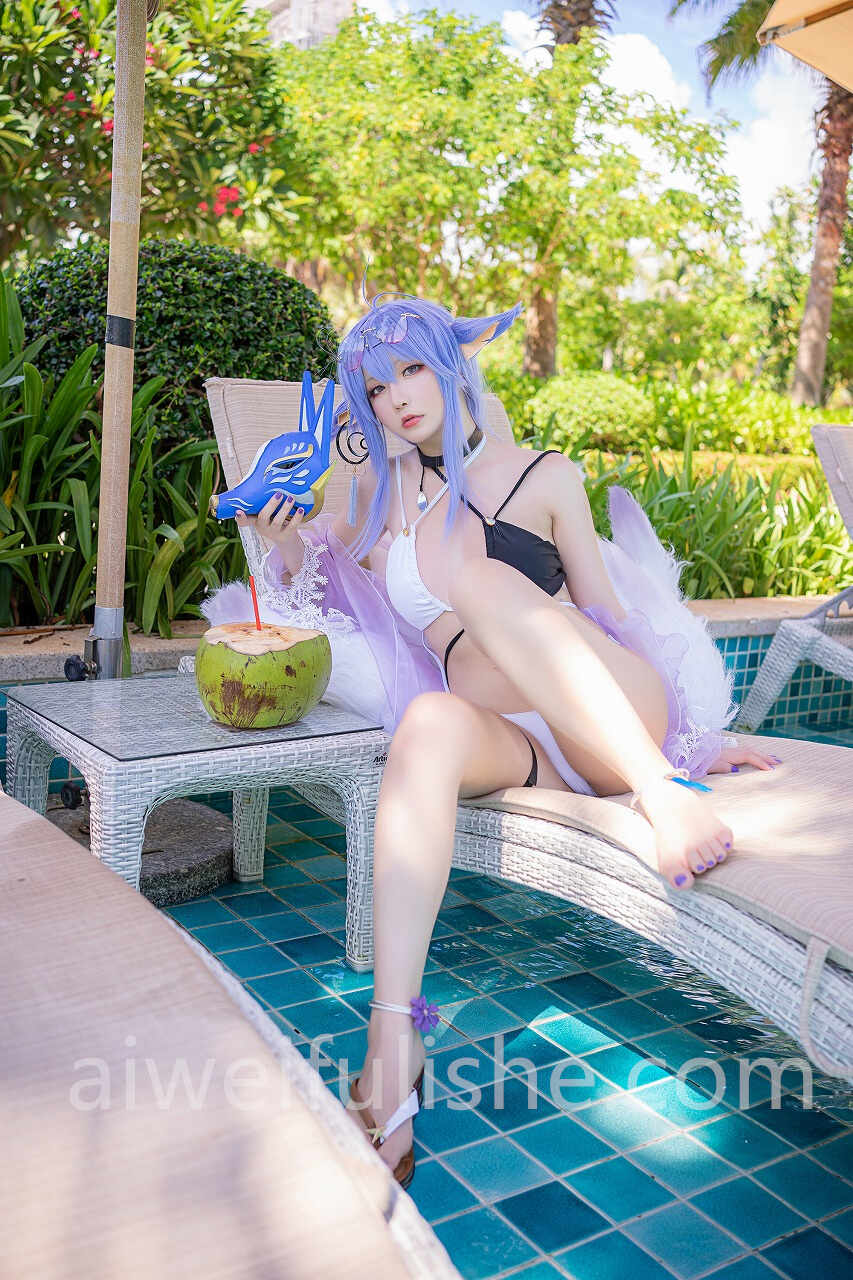 猫君君_MaoJun-贞德竞技泳装 [46P-604MB] cosplay美女-第4张