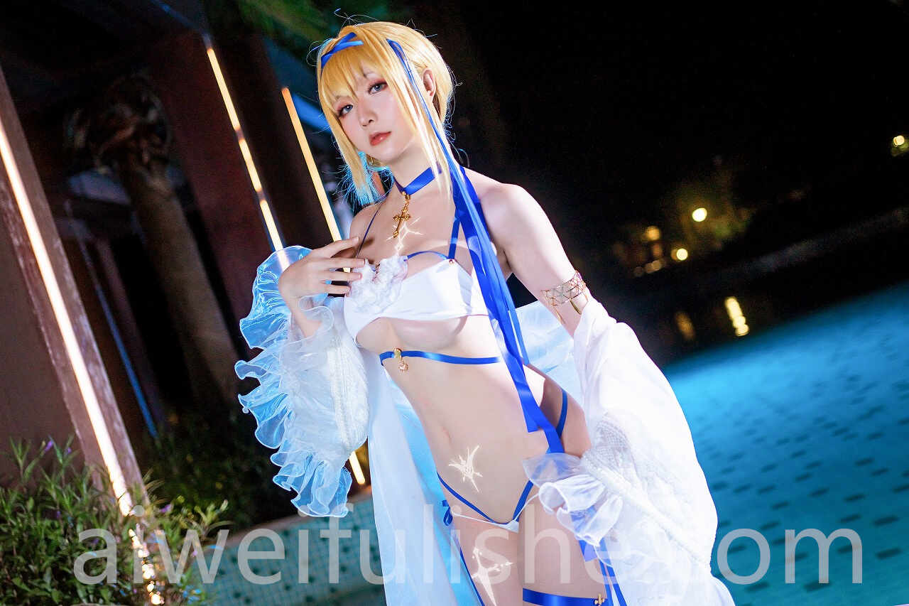 星之迟迟-鸣夏-贞德 [15P-89MB] cosplay美女-第3张