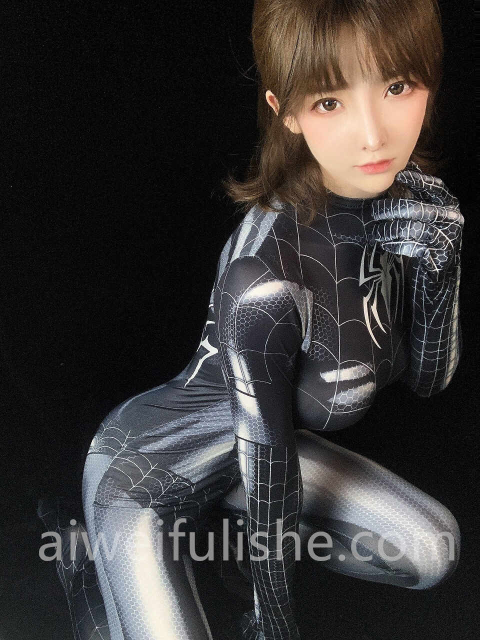 一小央泽-黑蜘蛛 [30P-125MB] cosplay美女-第5张