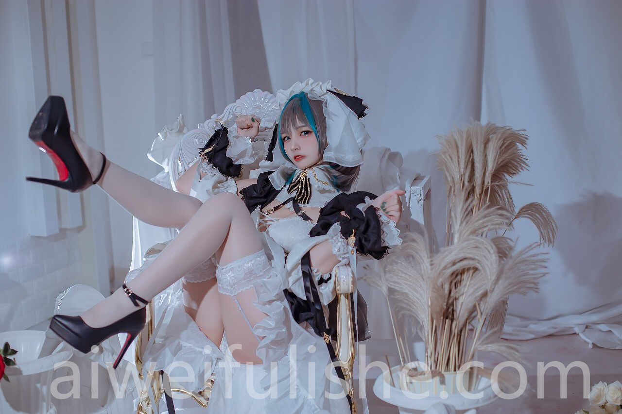 二佐Nisa-碧蓝柴郡 [30P-223MB] cosplay美女-第4张