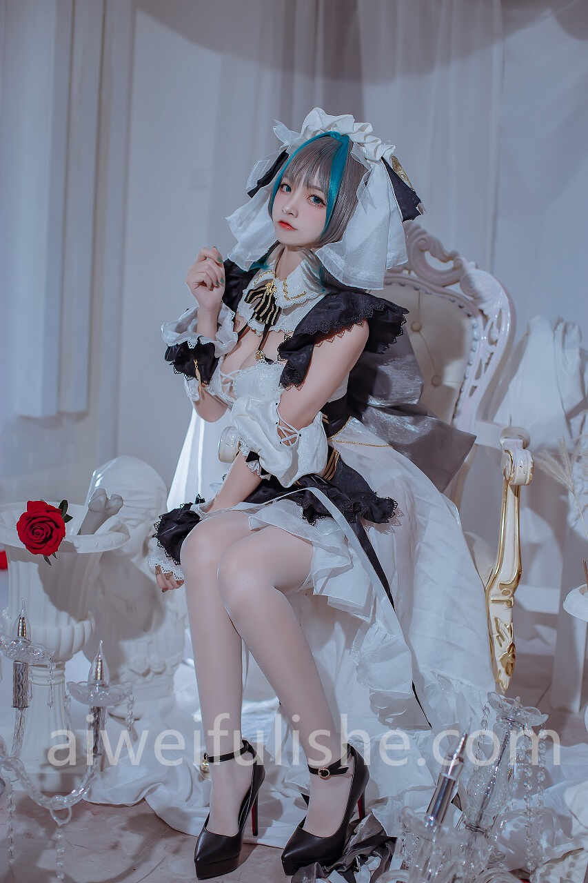 二佐Nisa-碧蓝柴郡 [30P-223MB] cosplay美女-第5张