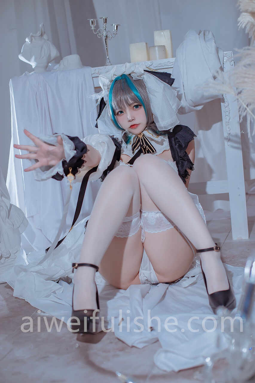 二佐Nisa-碧蓝柴郡 [30P-223MB] cosplay美女-第2张